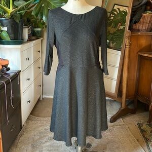 Julian Taylor black pinstripe dress, plus size 18W